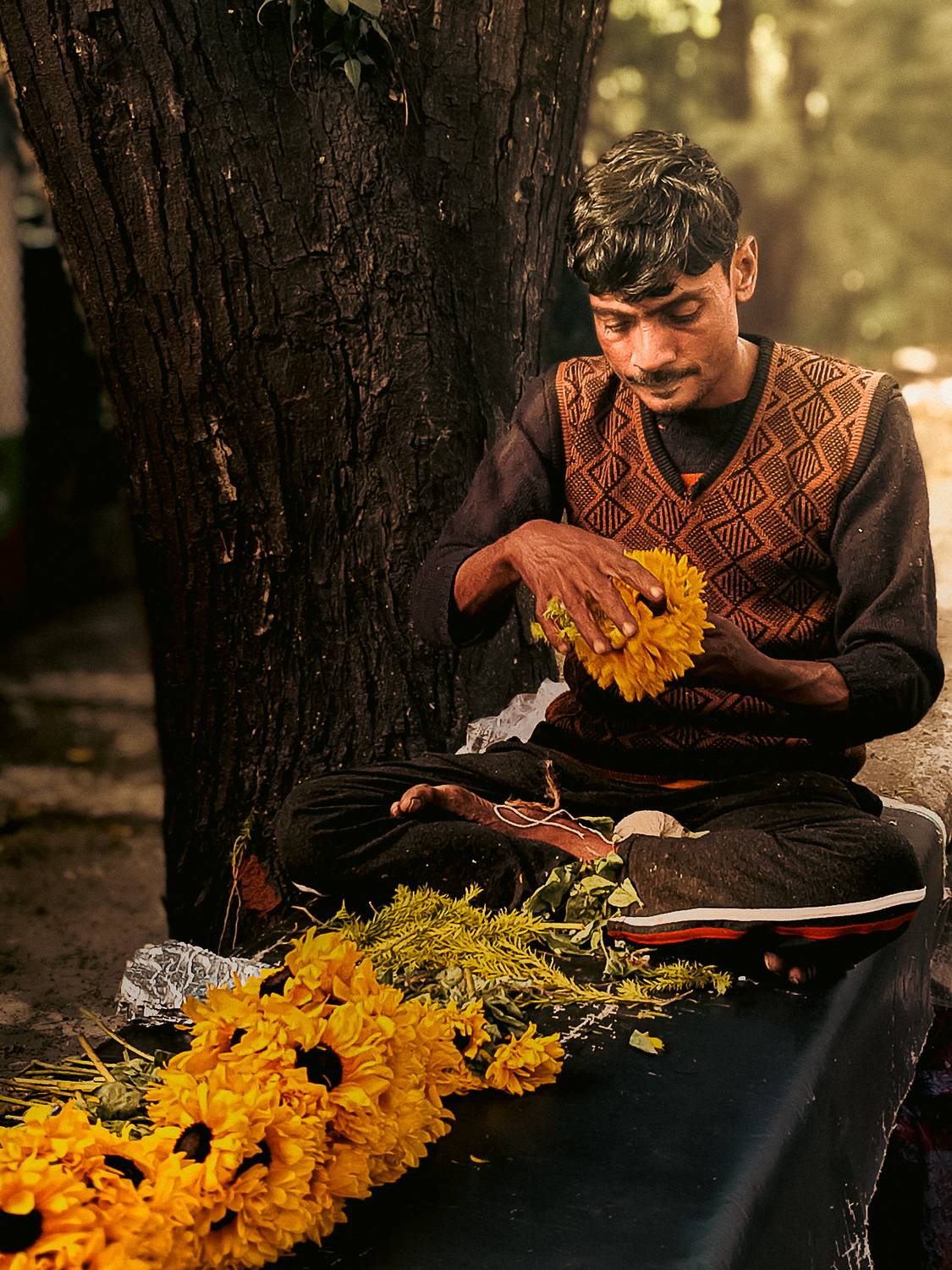 Crafting beauty, petal by Petal