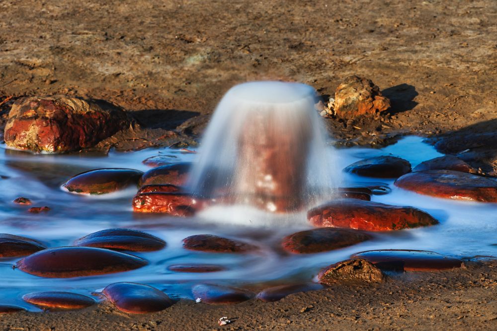 Метановый источник воды