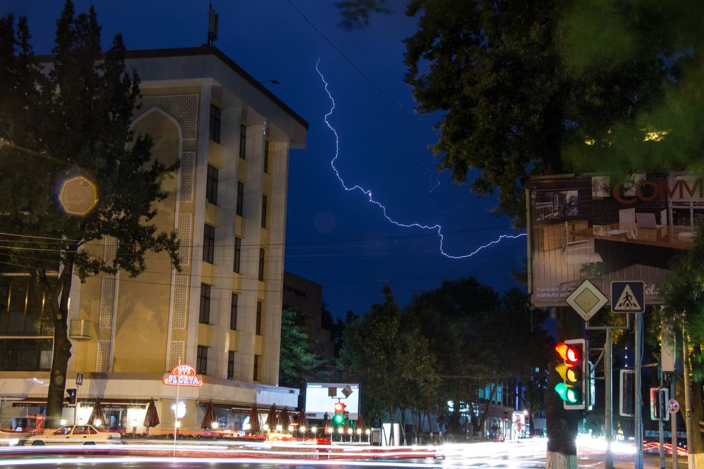 Гроза в Ташкенте