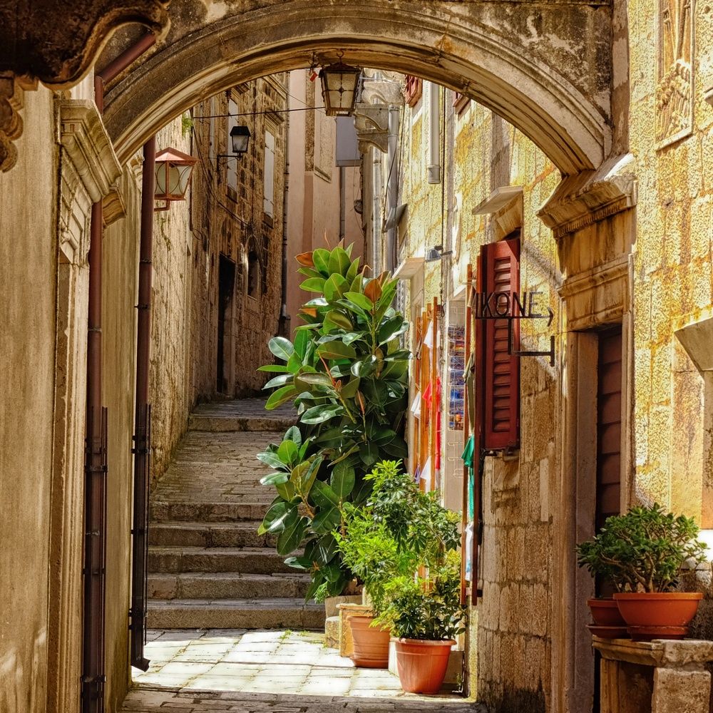 Остров Корчул. Черногория.