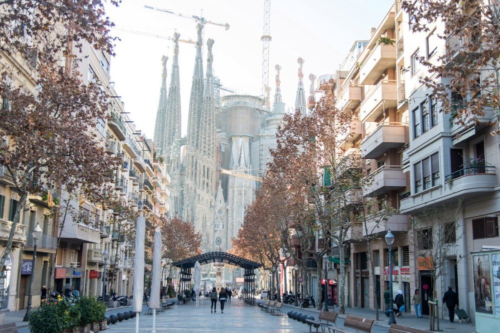 Испания. Храм Святого Семейства (Саграда Фамилия)