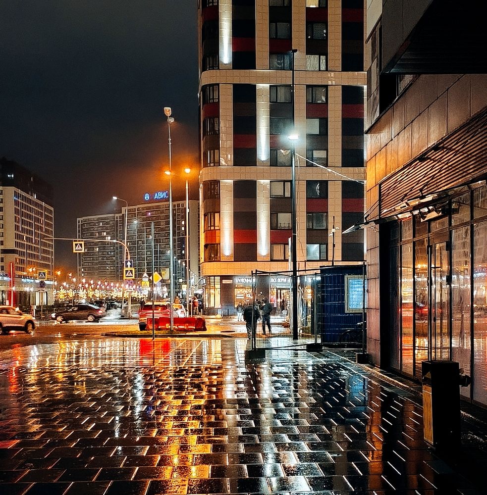 Мурино на рассвете