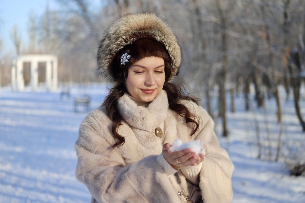 Долгожданный снег.