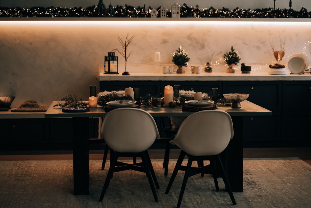 Новогоднее оформление фотостудии