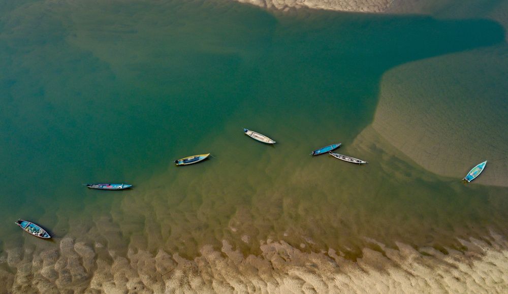 Boats Lined up