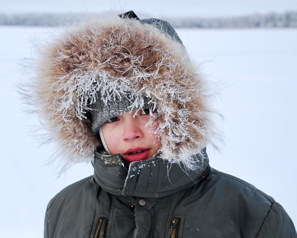 Настоящий иней