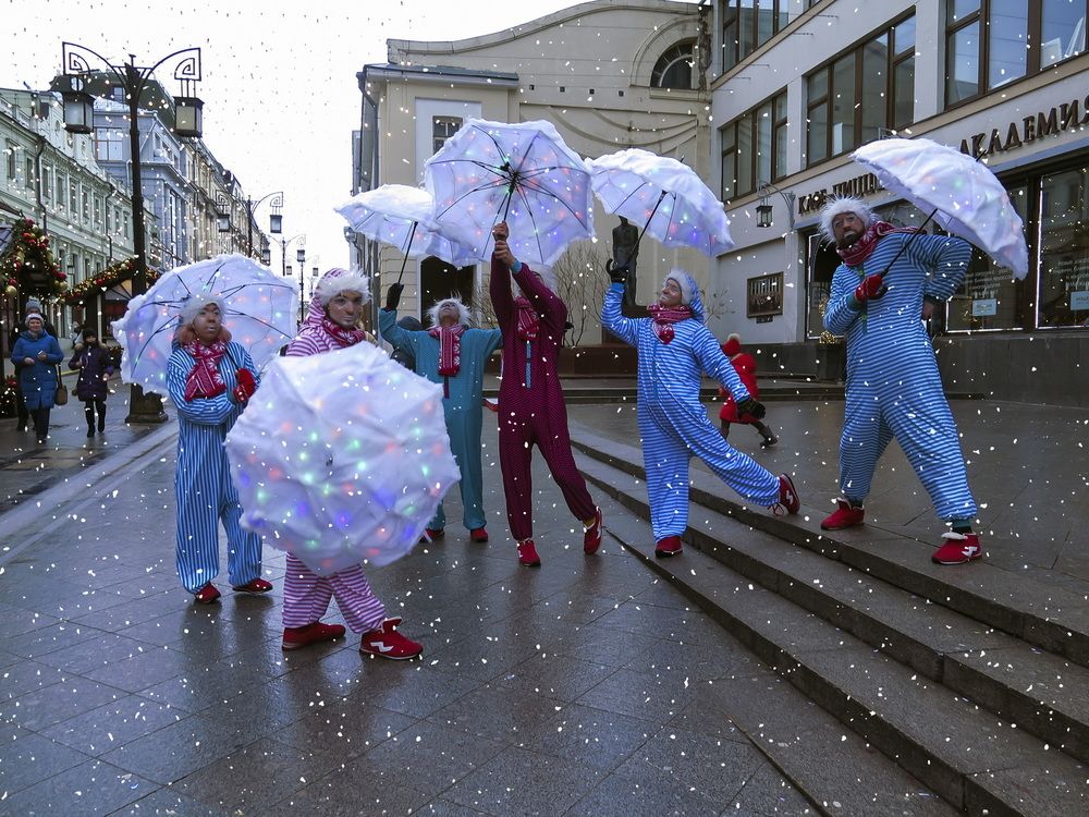 Клоуны в Камергерском переулке