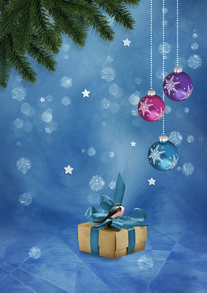 Новогодний фон