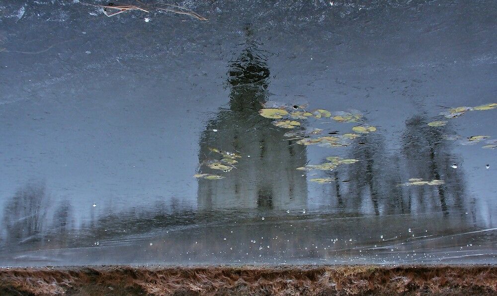 Отражение. Церковь Покрова на Нерли