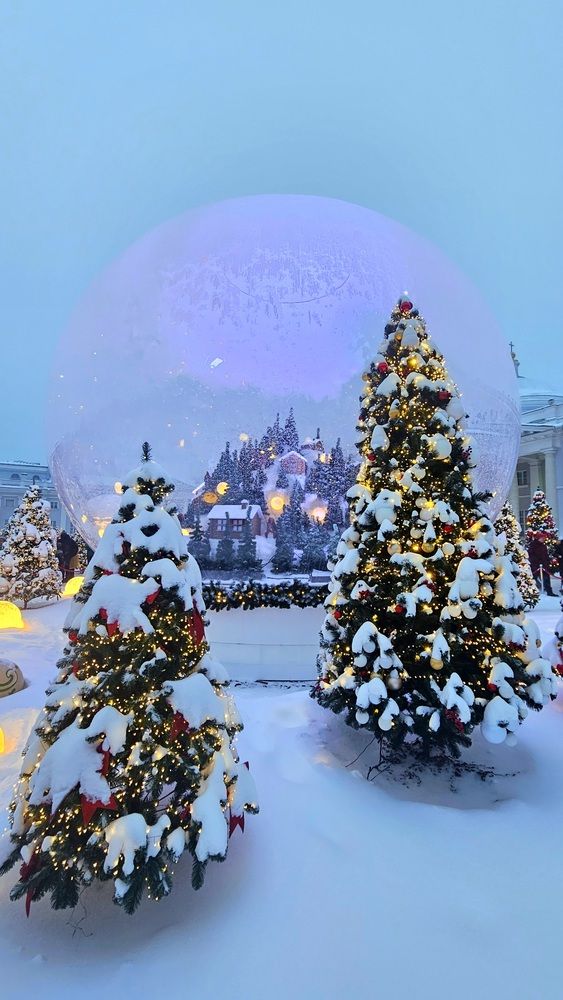 Зимняя сказка в Москве