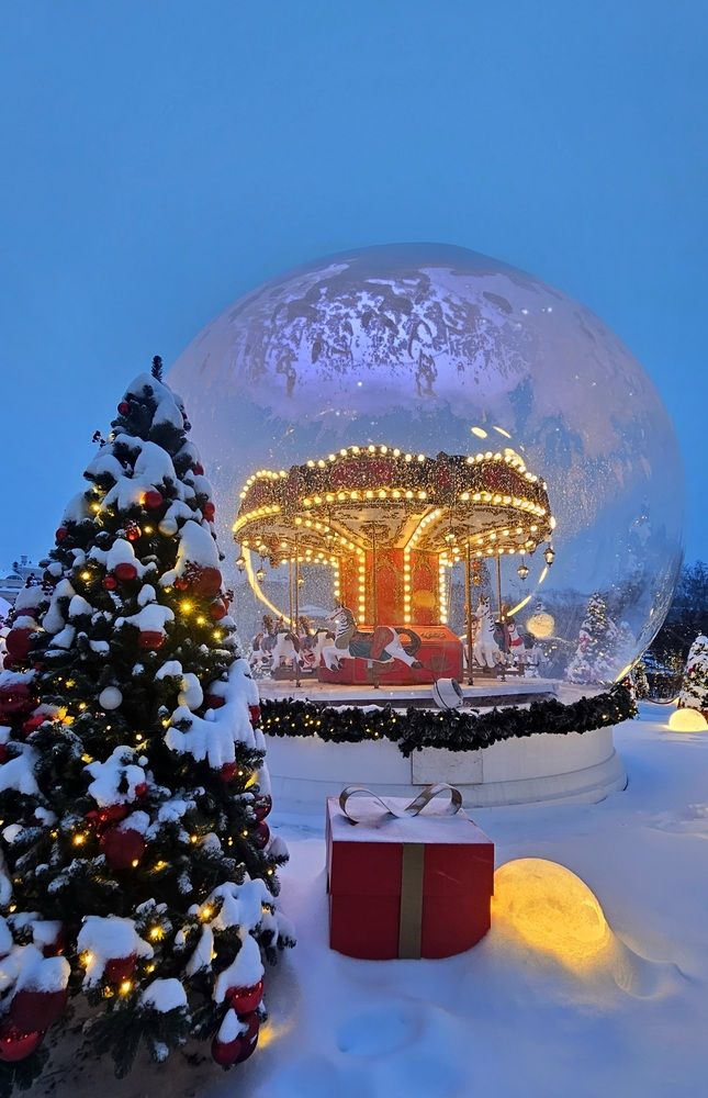 Зимняя сказка в Москве