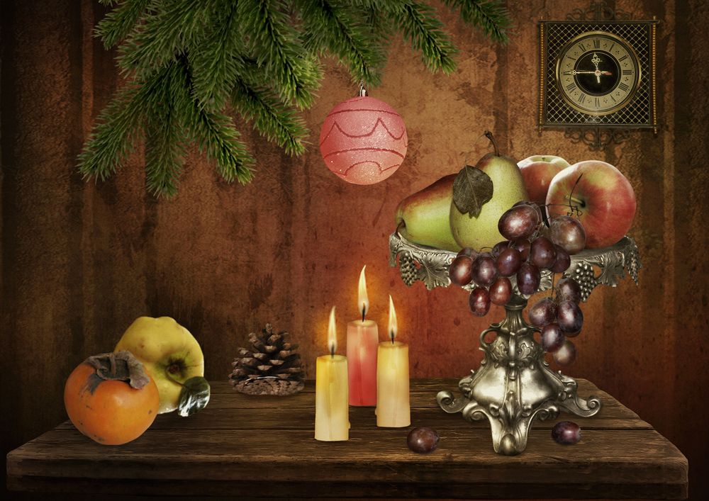 Новогодний натюрморт