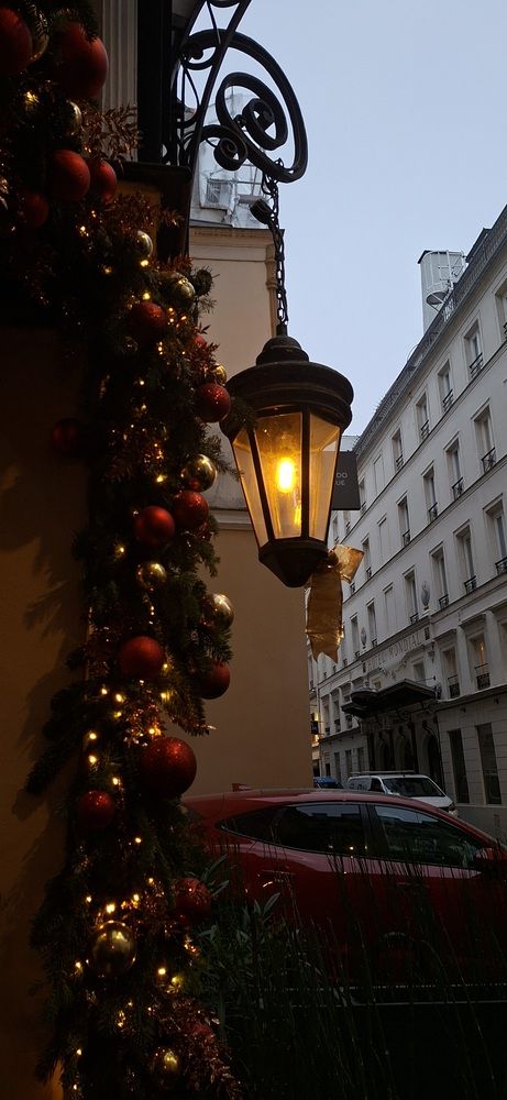 Winter holiday in Paris