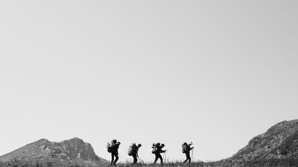 Поход на Бзерпинский карниз