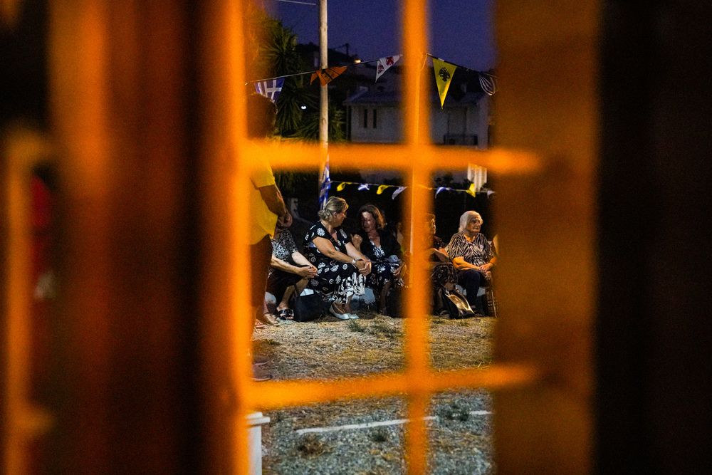 Greek monastery celebration