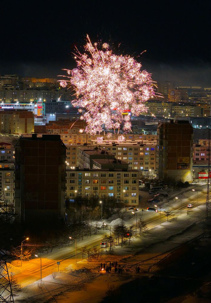 Новогодний салют