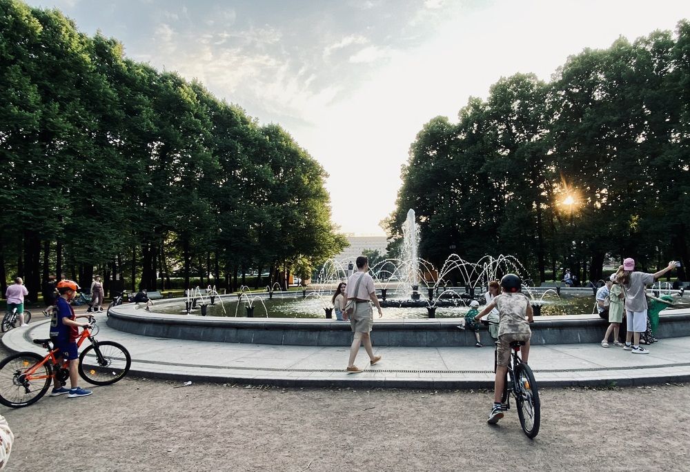 Жаркое лето