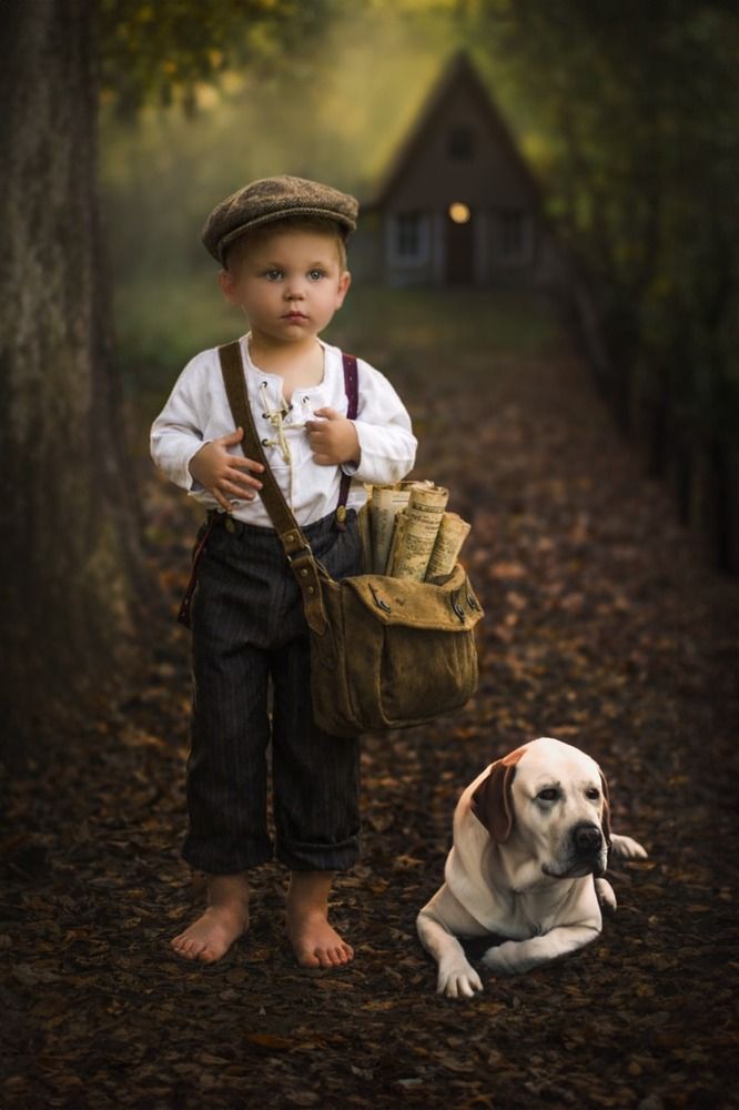 El canillita camino a la ciudad