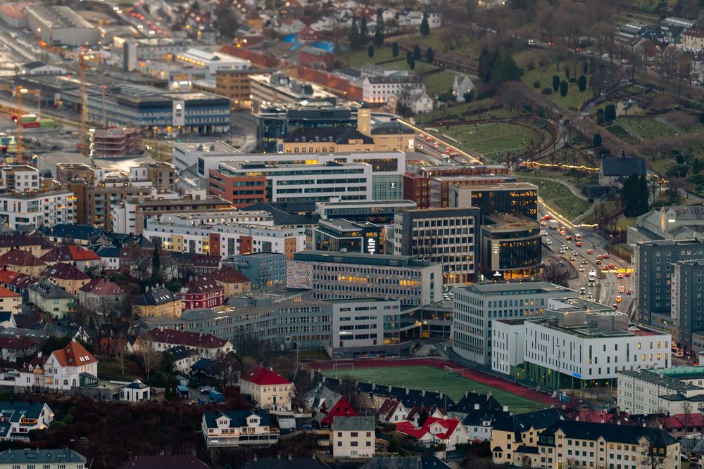 minimalist City of Bergen