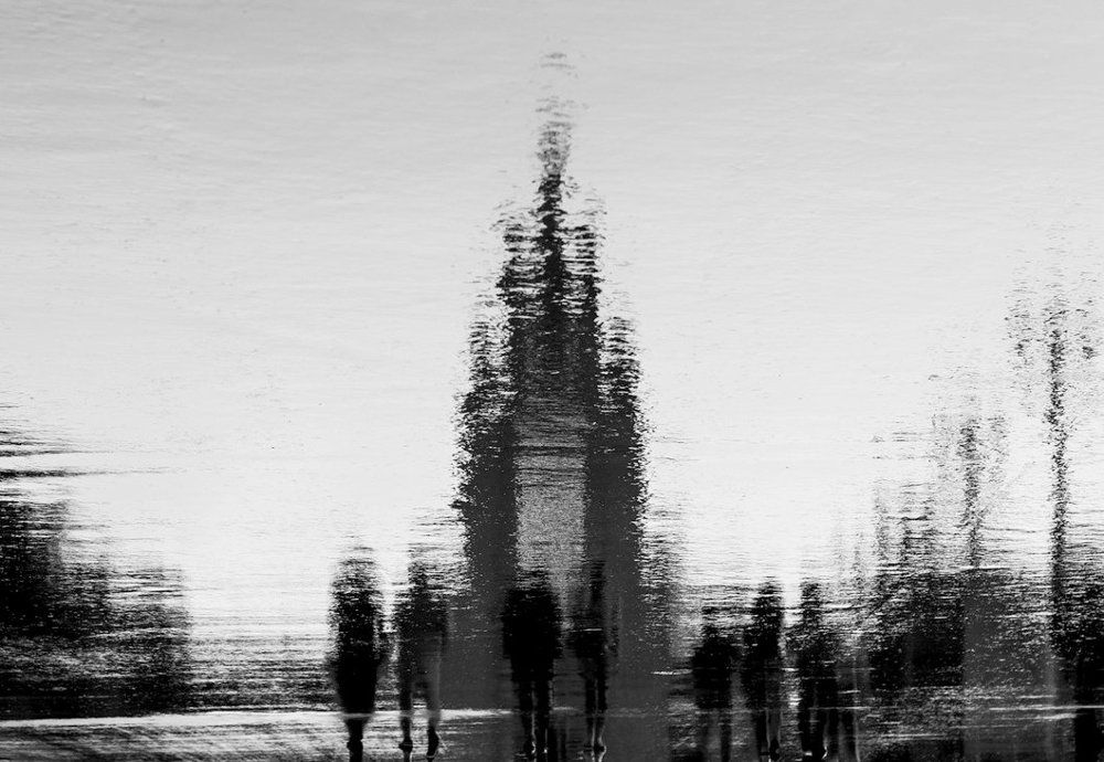 В городе дождь