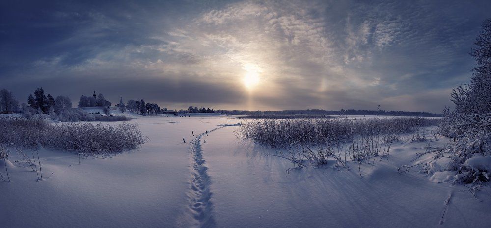 Зимняя радуга