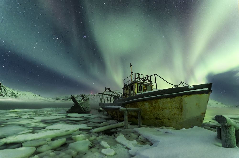 Там где снимали Левиафан