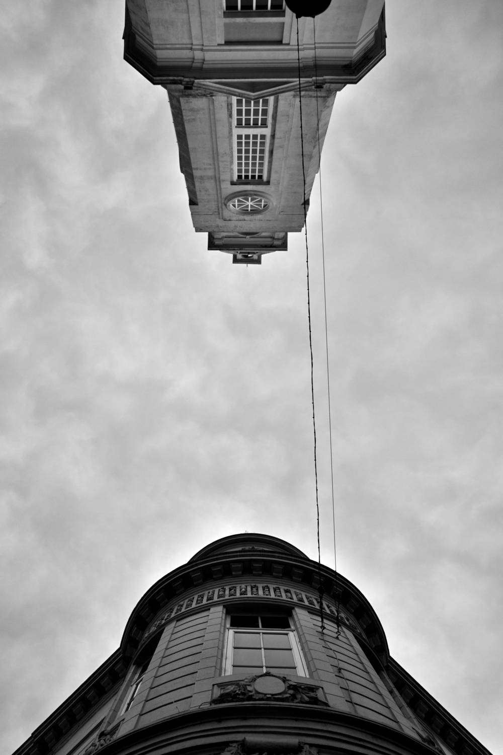 Looking up in Old Town