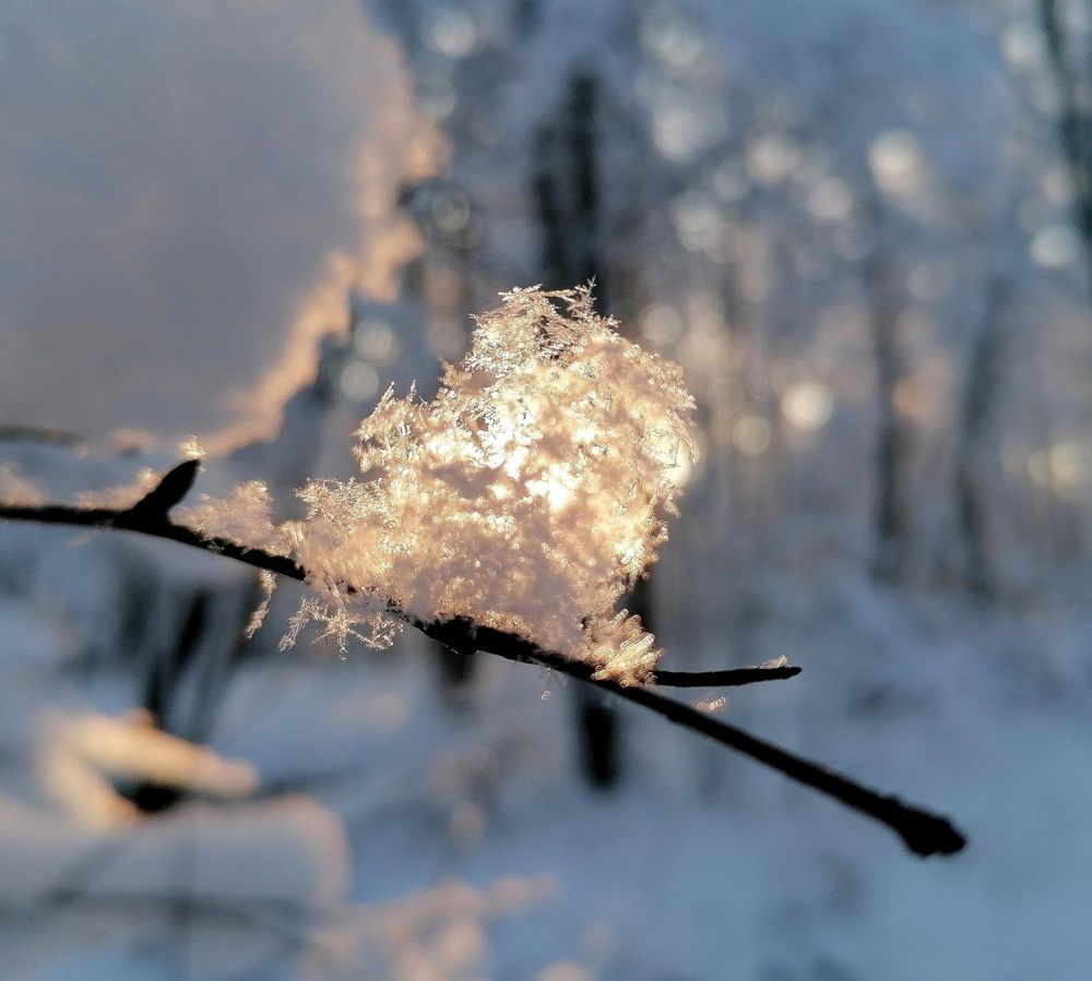 Снежно-солнечный фонарь