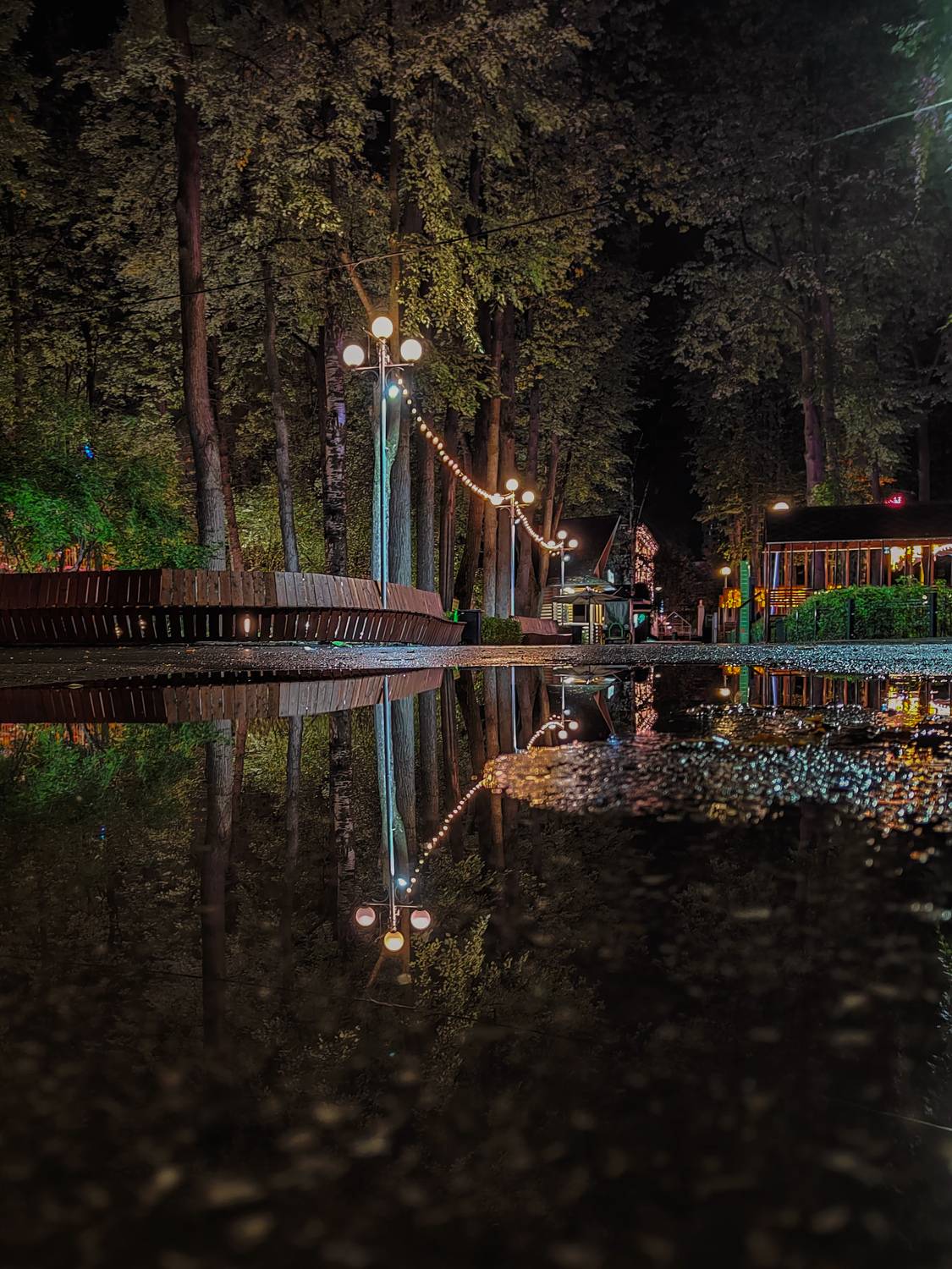 Ночной парк