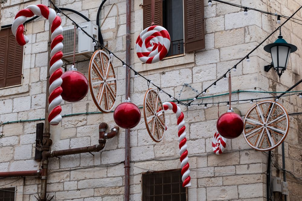 Christmass In Old City Jerusalem