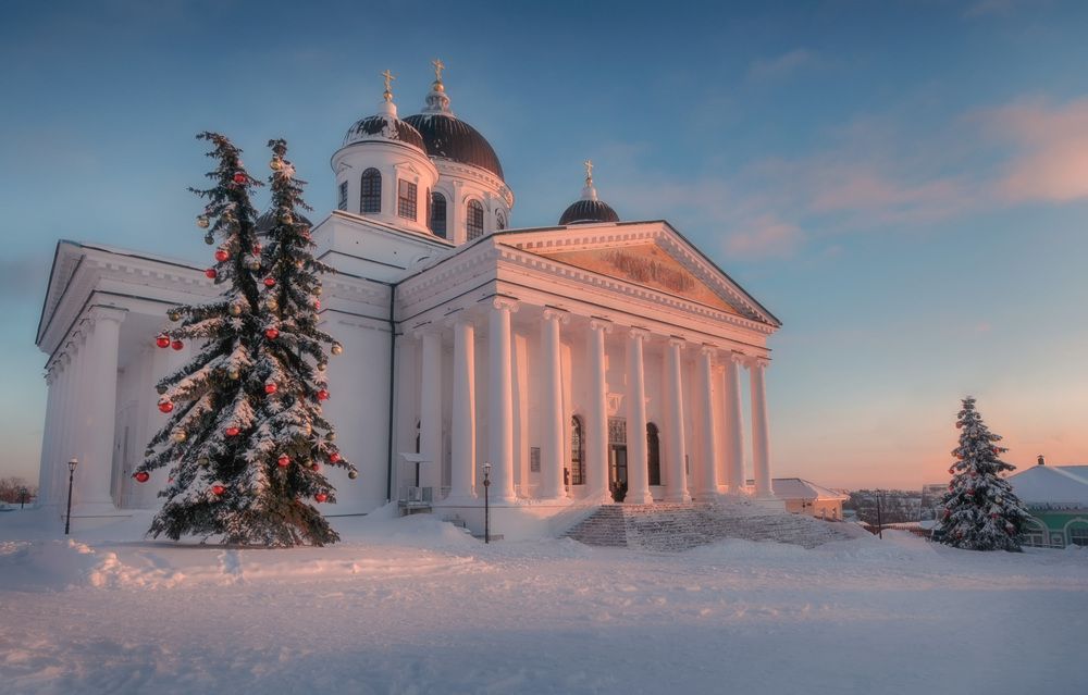 В вечернем свете