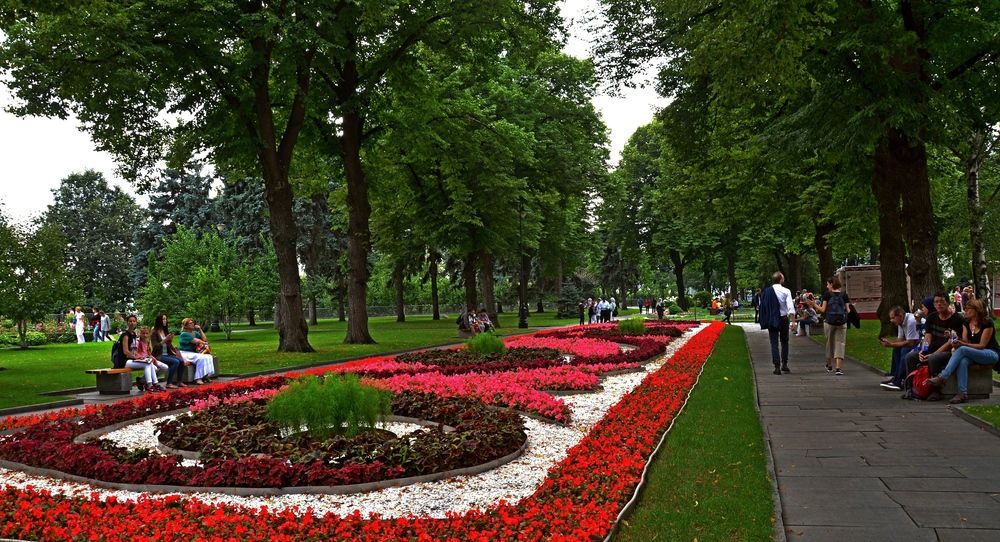 Парк Кремля.
