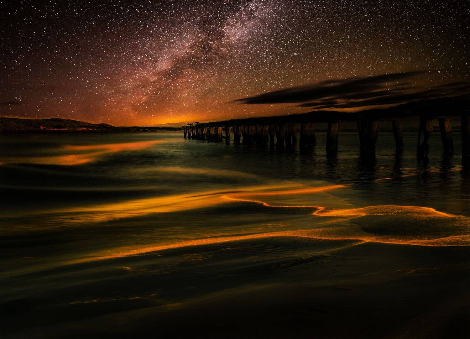 Golden Night Glow