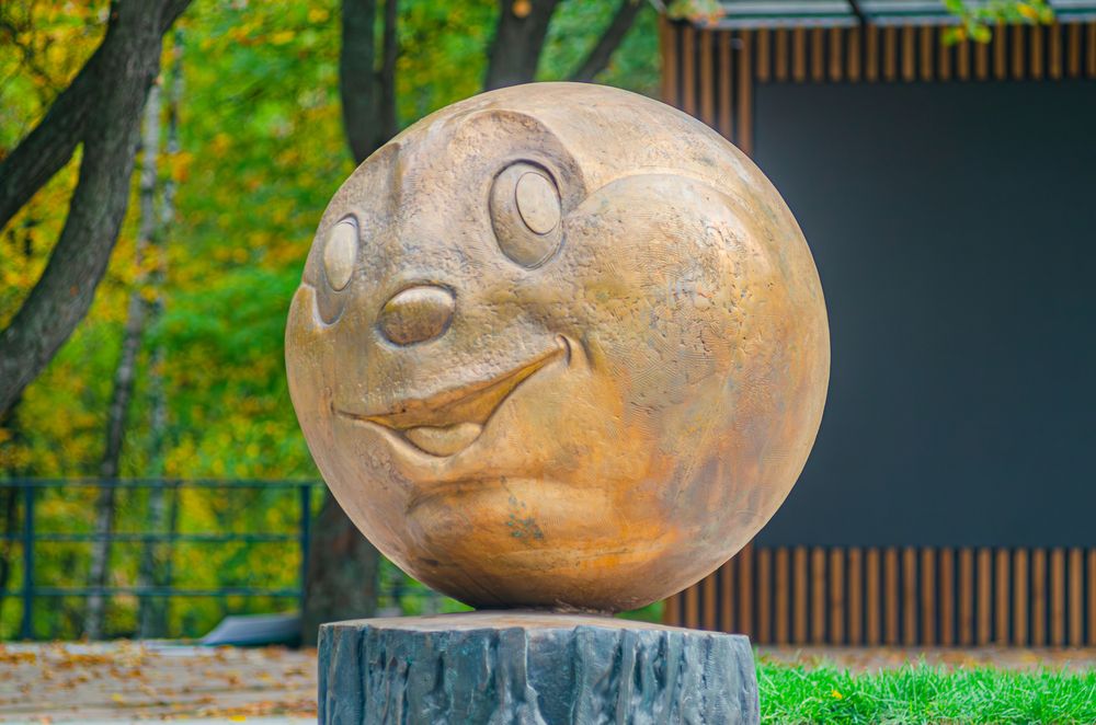 скульптура Колобка.