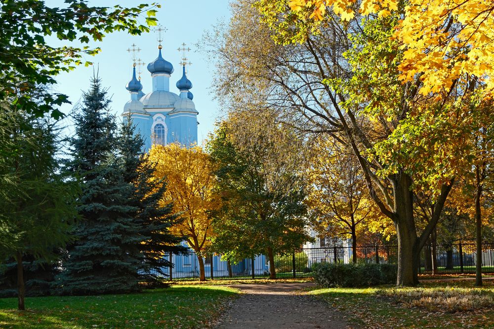 Осень в Петербурге.