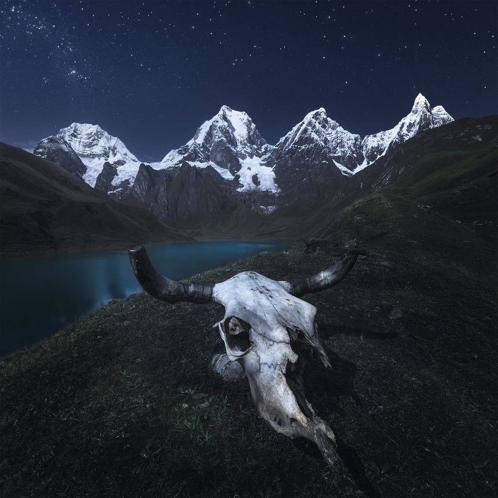Night in the Andes