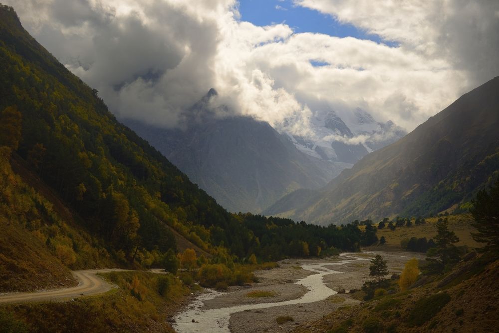 Осень в горах Кавказа