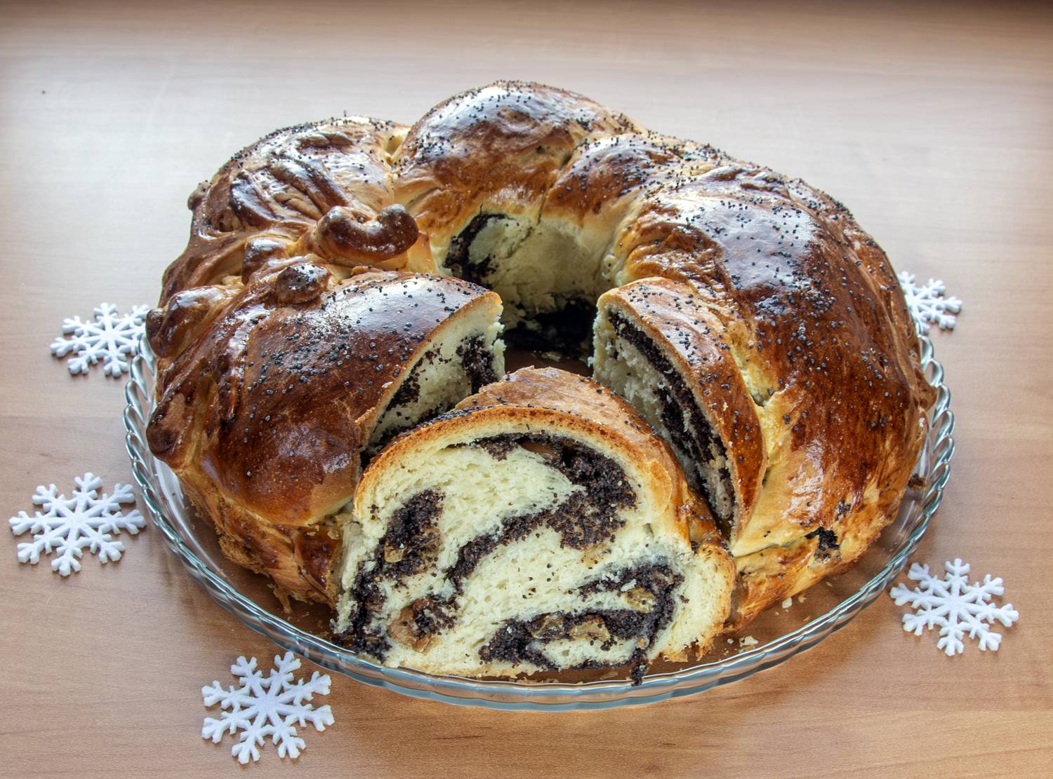Пирог Рождественский венок Пирог Рождественский венок