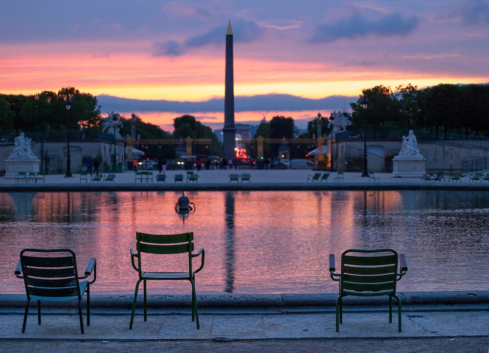Evening in the Tuileries Garden