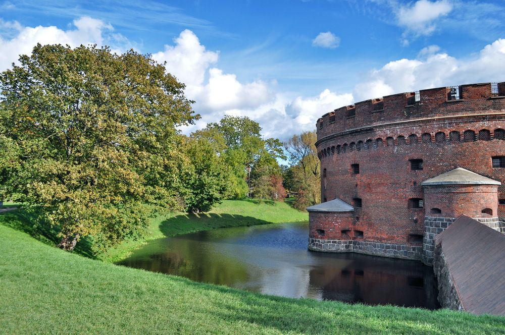 Парк  у музея Янтаря.