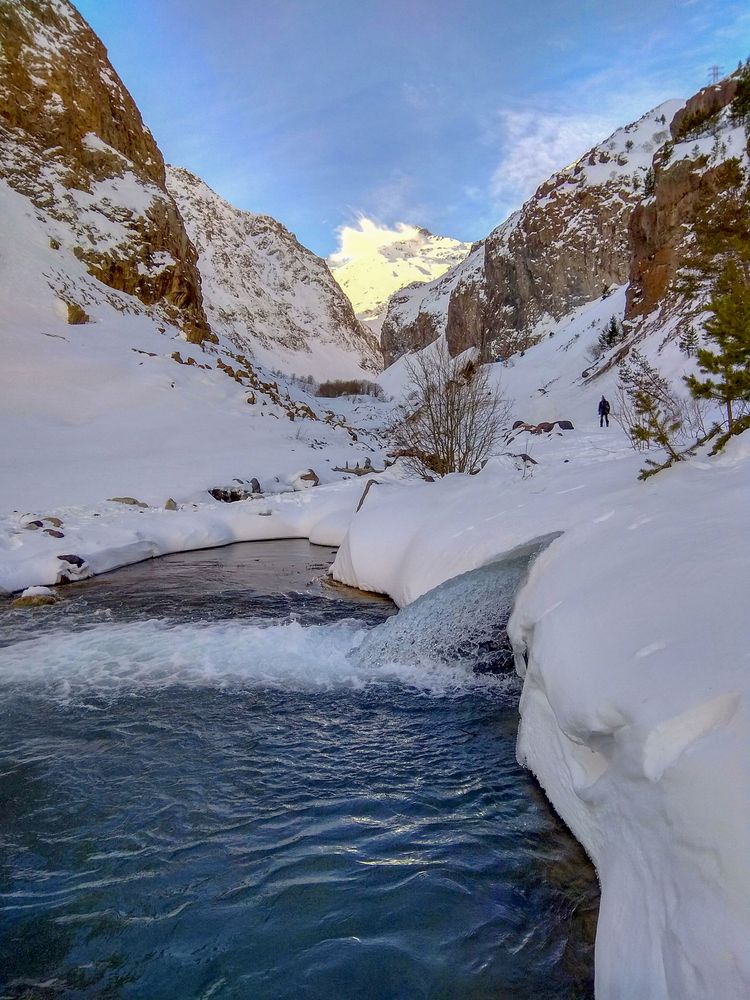 Начало Баксанского ущелья