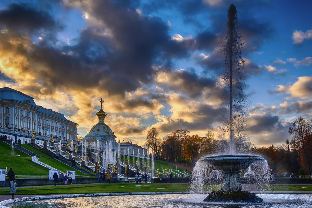 Осенний Петергоф