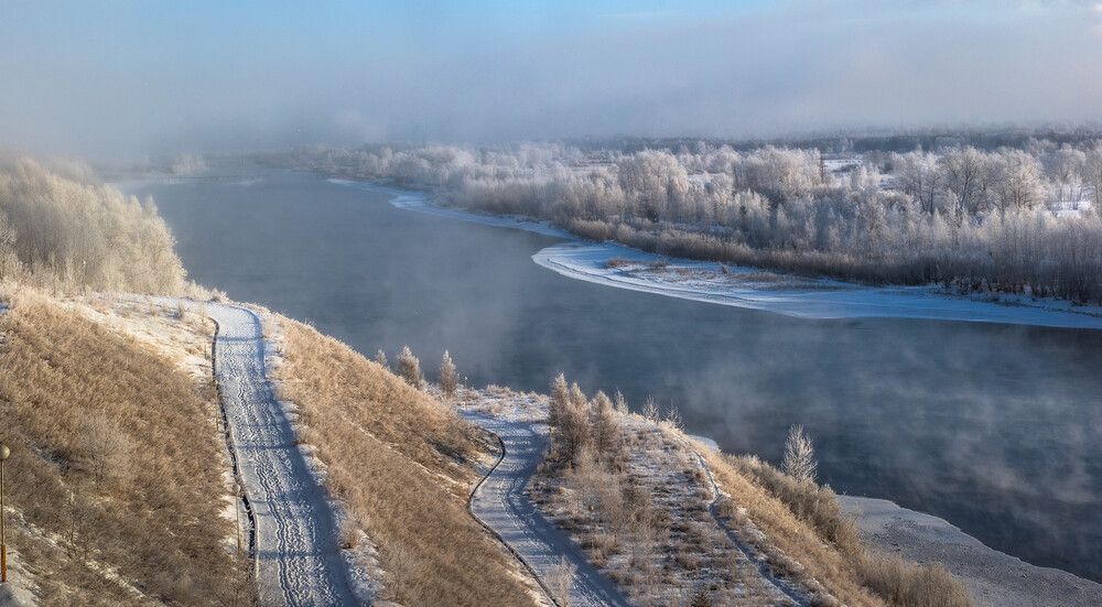 Река Енисей течёт на Север.