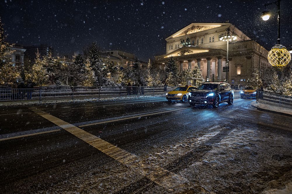 Новый год у Большого театра