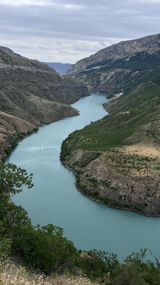 Река Сулак в Дагестане