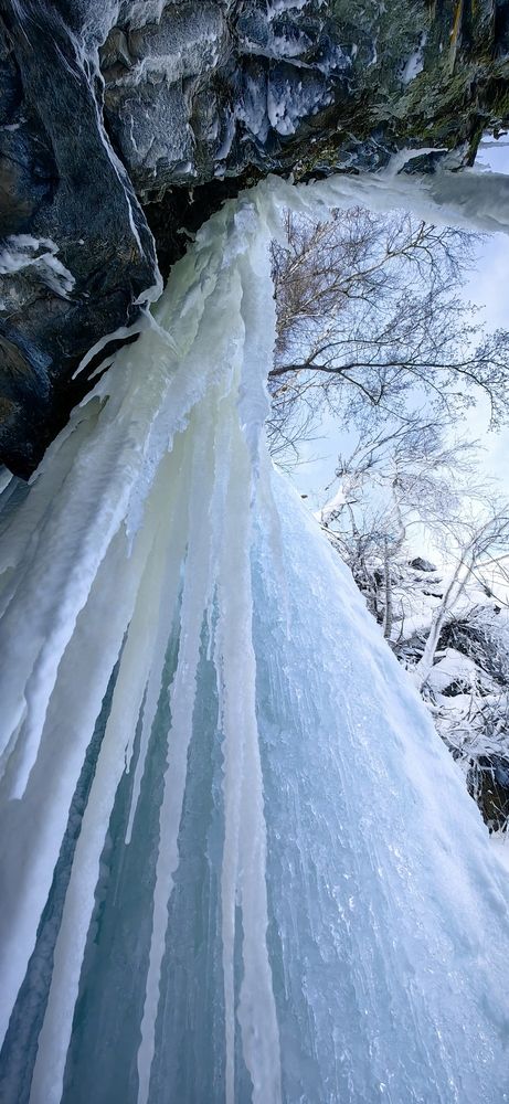Ледяной водопад
