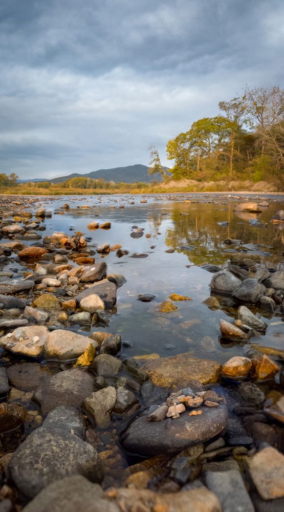 Рассвет на реке Барабашевке