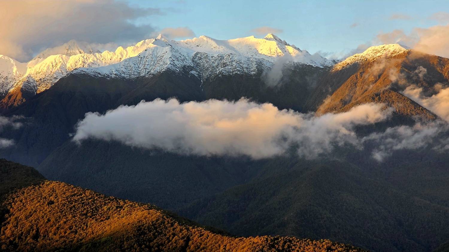 Облака над горами