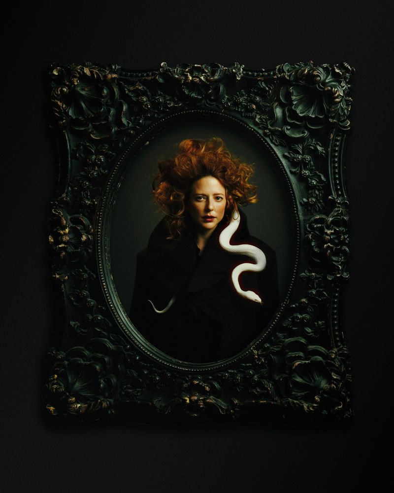 Julia Vitruk — Portrait of Medusa Gorgon