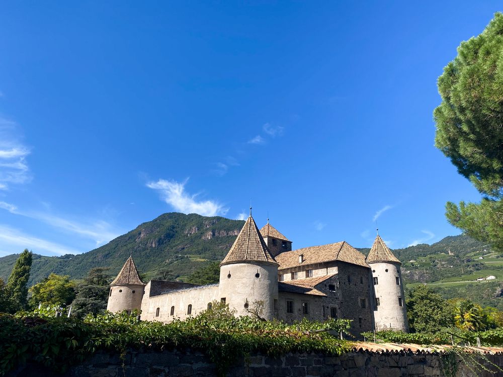 Mareccio Castle in Bolzano, Italy.